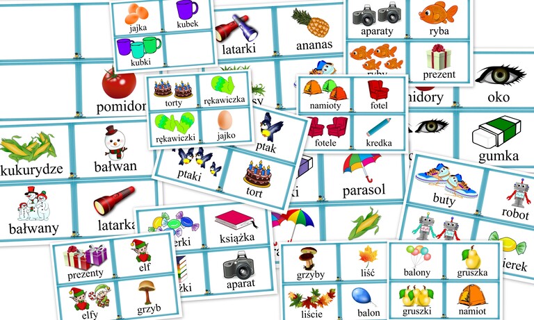 DOMINO LICZBA POJEDYNCZA I MNOGA PDF