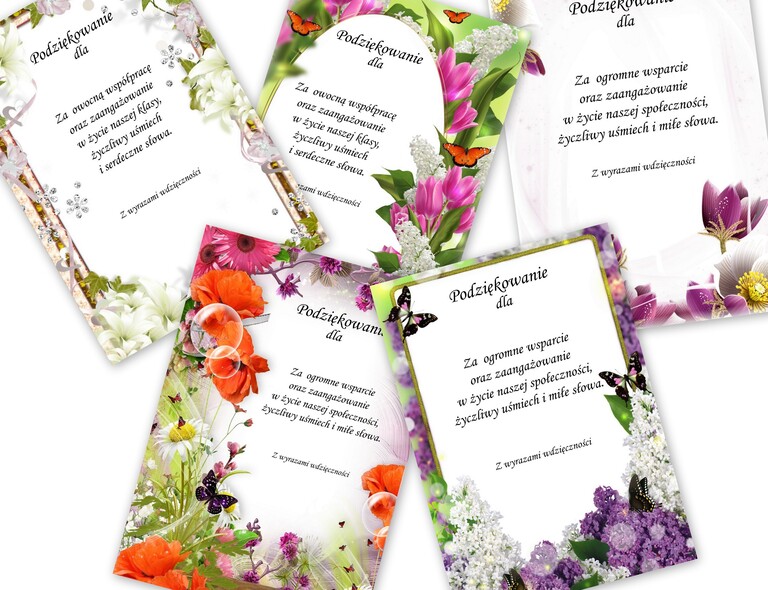PODZIĘKOWANIA PDF