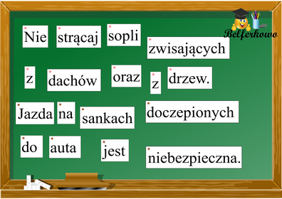 BEZPIECZNE FERIE ZDANIA PDF