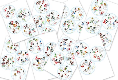 BAŁWANKOWE DOBBLE PDF
