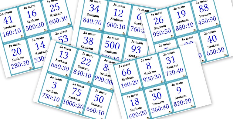 KARTY MATEMATYCZNE PDF
