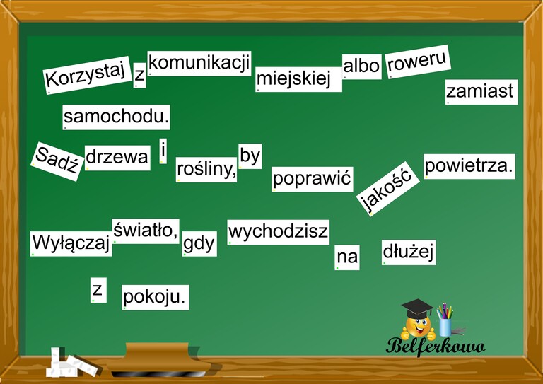 JAK DBAĆ O PLANETĘ- ZDANIA PDF (2)