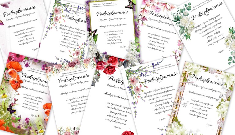 PODZIĘKOWANIA PDF