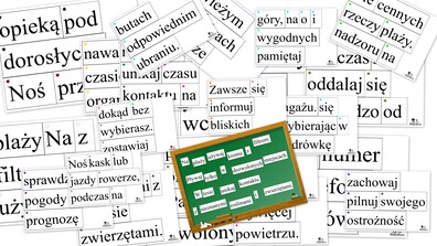 BEZPIECZNE WAKACJE ZDANIA PDF
