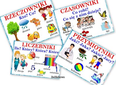 CZĘŚCI MOWY PDF