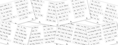 UKŁADAMY ZDANIA CZ. 1 PDF
