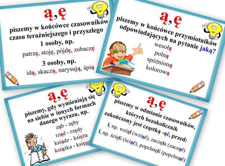 ZASADY PISOWNI Ą, Ę PDF