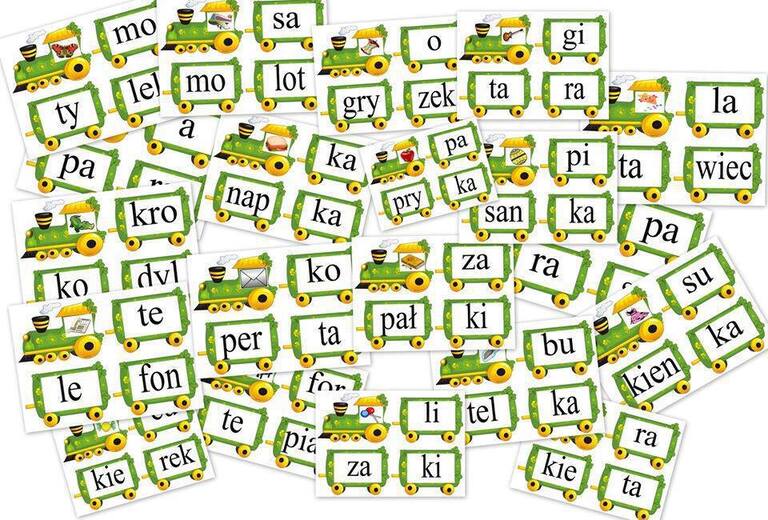 POCIĄGI Z SYLABAMI PDF