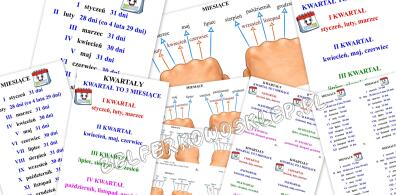 MIESIĄCE, KWARTAŁY PDF