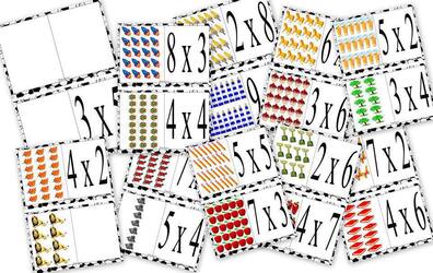 DOMINO MATEMATYCZNE MNOŻENIE PDF