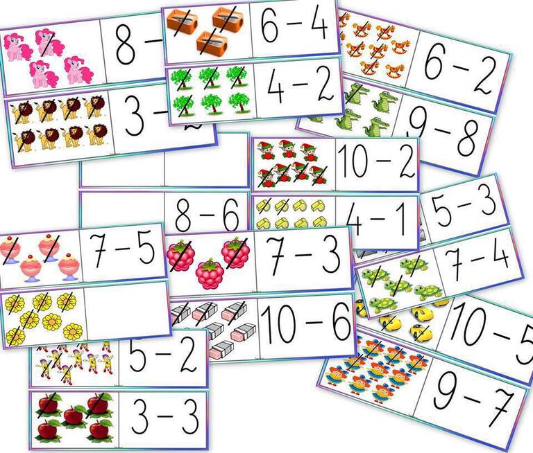 DOMINO ODEJMOWANIE PDF