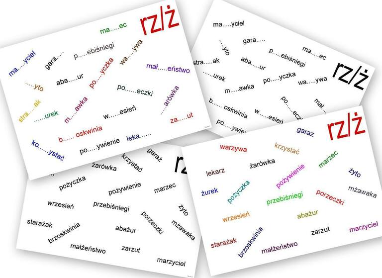 UZUPEŁNIANKA ORTOGRAFICZNA PDF