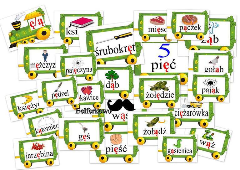 POCIĄG ORTOGRAFICZNY Ą, Ę PDF (1)