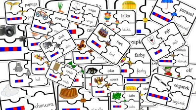 PUZZLE WYRAZOWO-GŁOSKOWE PDF