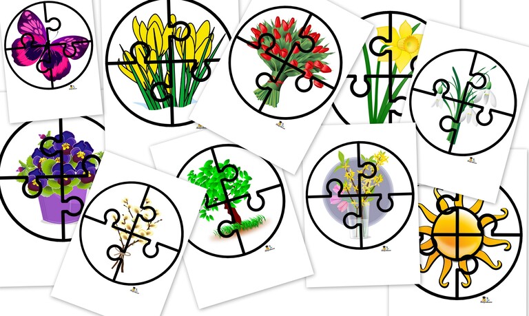 PUZZLE WIOSENNE PDF