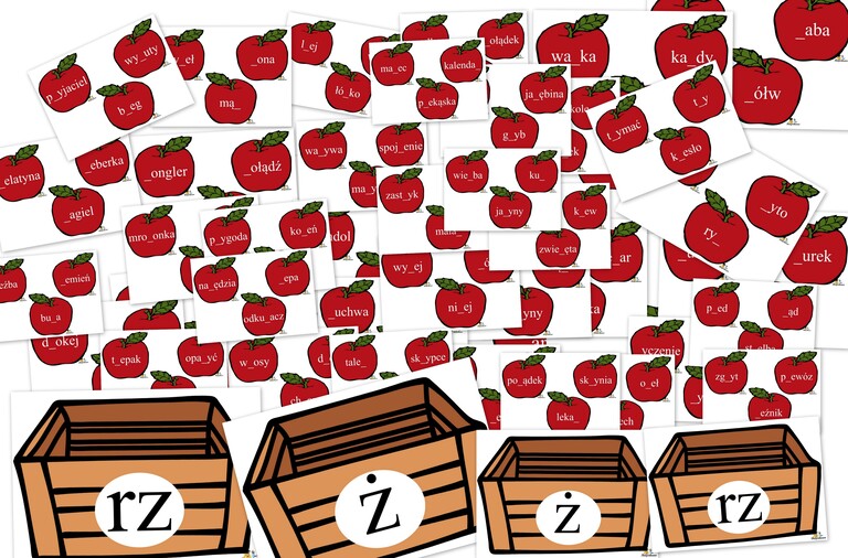 JABŁKA ORTOGRAFICZNE RZ Ż PDF (1)
