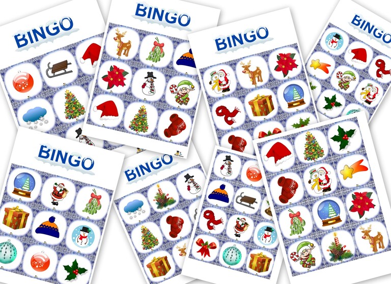 ŚWIĄTECZNO-ZIMOWE BINGO PDF