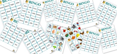BINGO OBRAZKOWO-WYRAZOWE PDF
