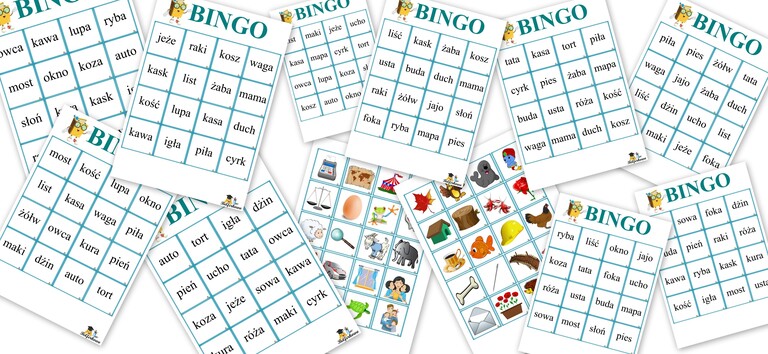BINGO OBRAZKOWO-WYRAZOWE PDF (1)