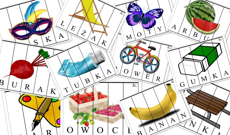 PUZZLE WYRAZOWE
